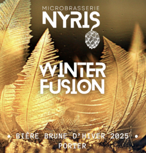 IMAGE DE L'ÉTIQUETTE DE BIÈRE NYRIS WINTER FUSION PORTER